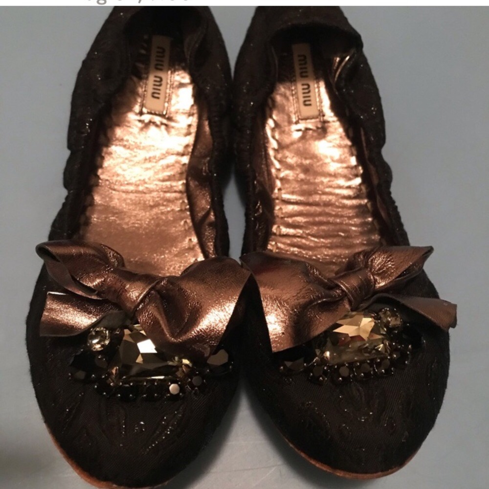 Miumiu belles flats  Size 39